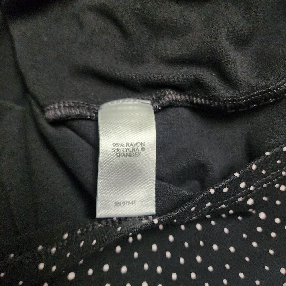 J Jill Wearever Collection Womens‎ Polka Dot Long Sleeve Dress Size L Petite - Picture 7 of 11
